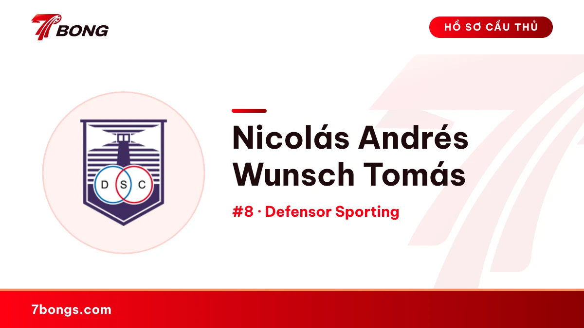 Nicolás Andrés Wunsch Tomás — Defensor Sporting