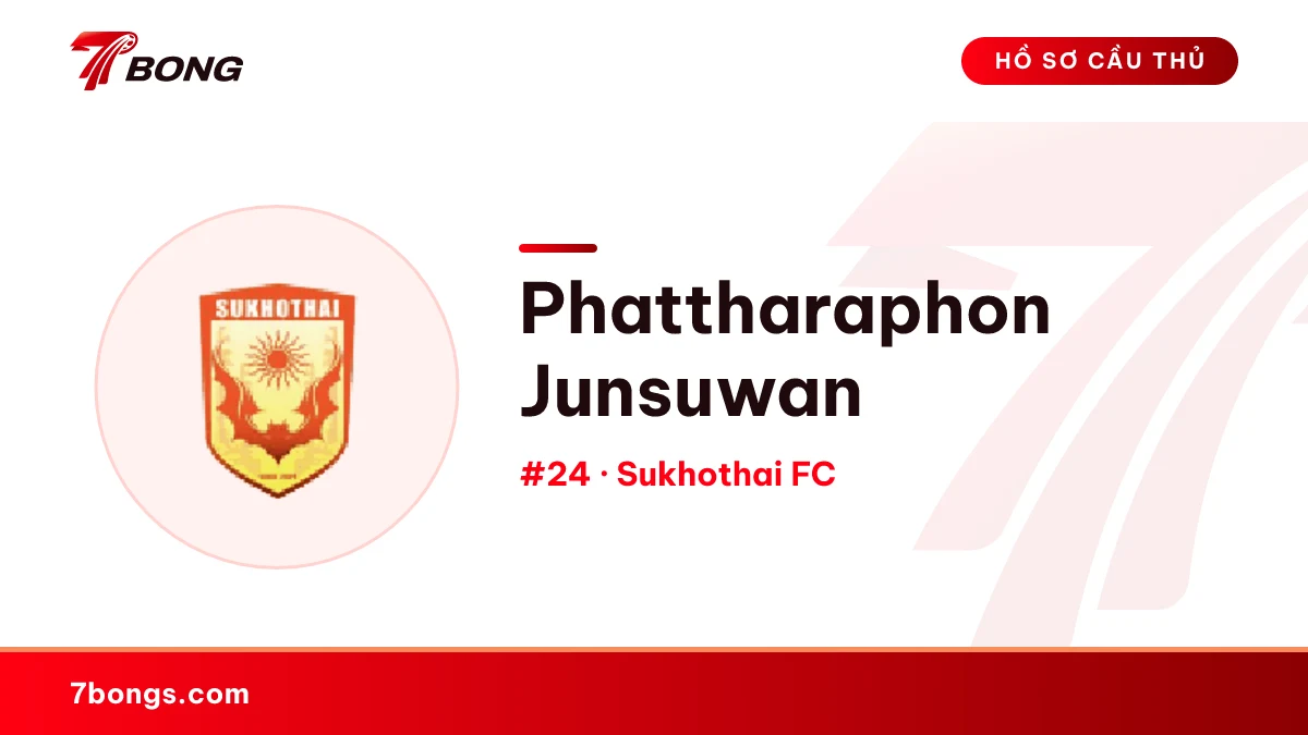 Phattharaphon Junsuwan — Sukhothai FC