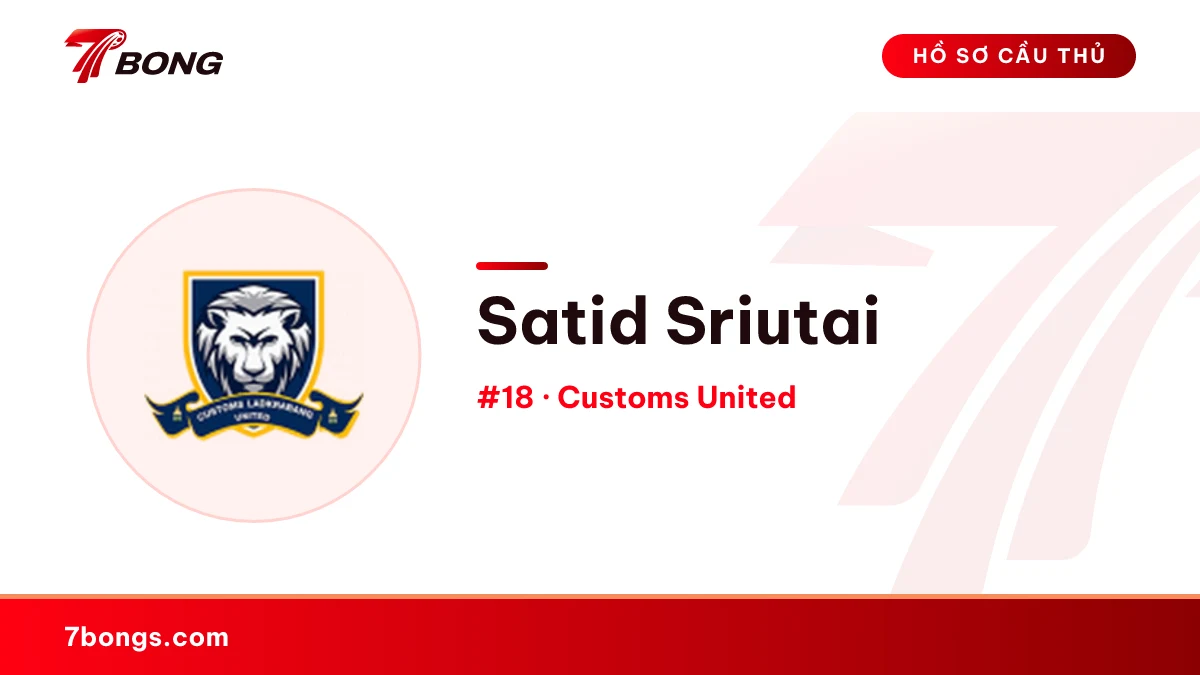 Satid Sriutai — Customs United