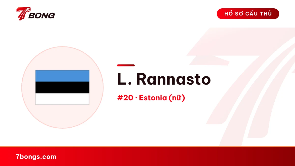 L. Rannasto — Estonia (nữ)