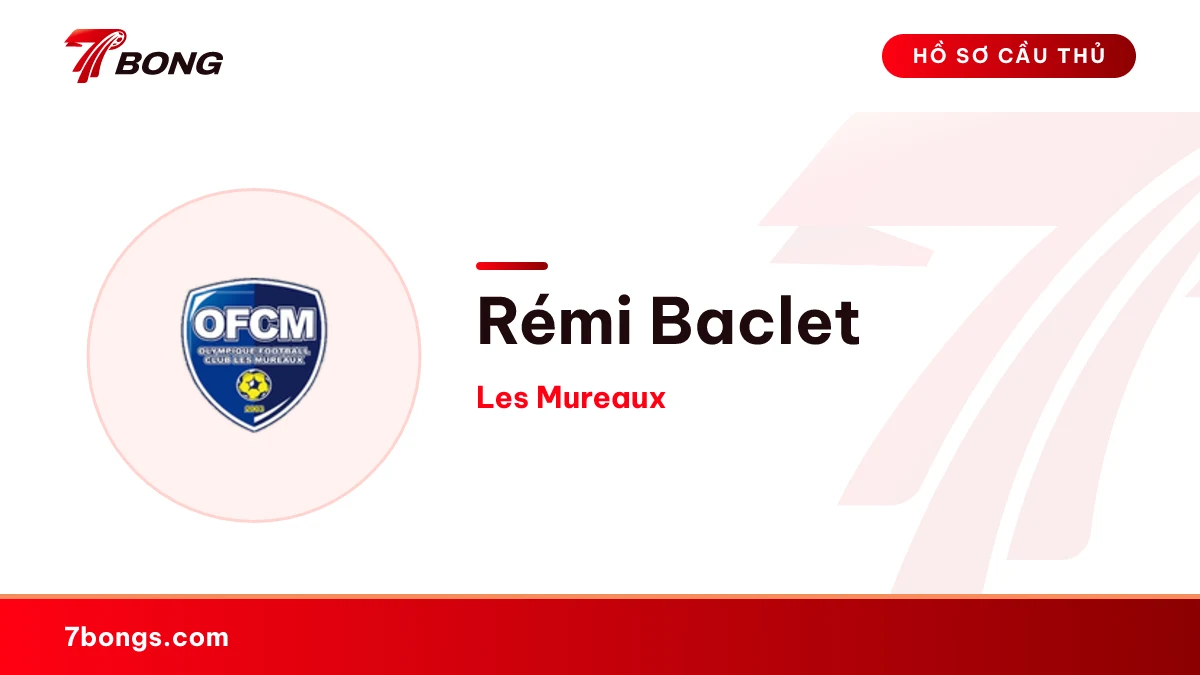 Rémi Baclet — Les Mureaux