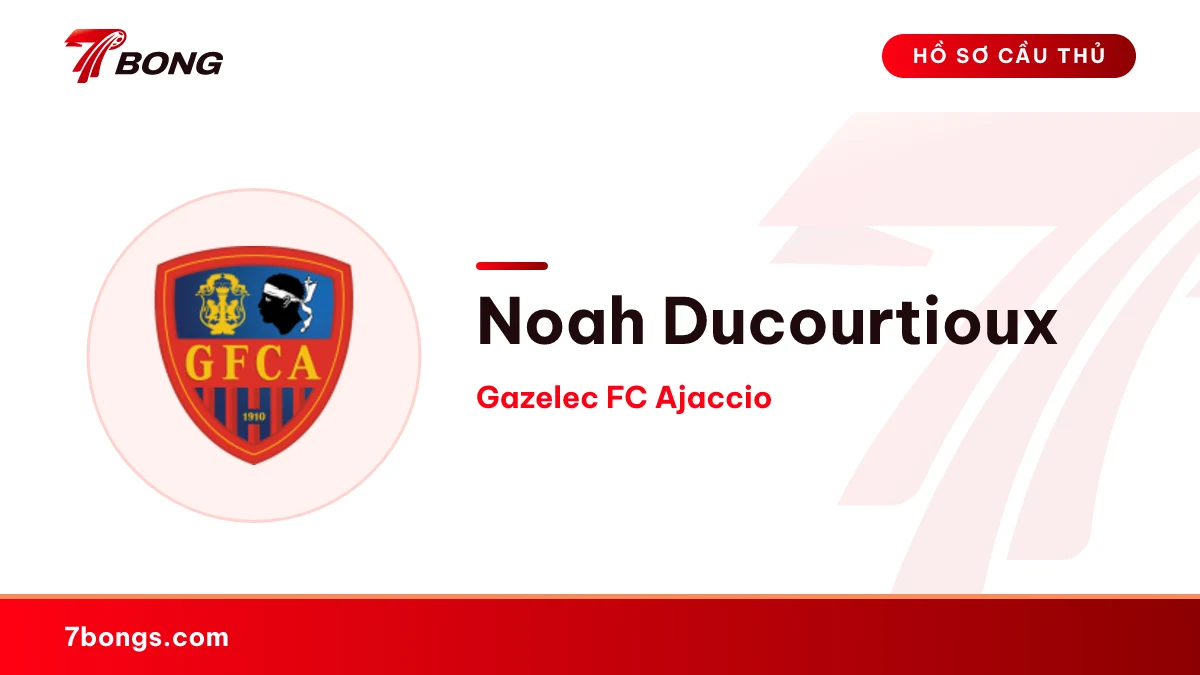 Noah Ducourtioux — Gazelec FC Ajaccio