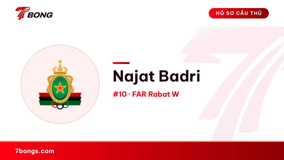 Najat Badri — FAR Rabat W