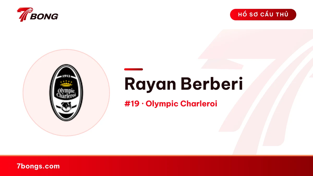 Rayan Berberi — Olympic Charleroi