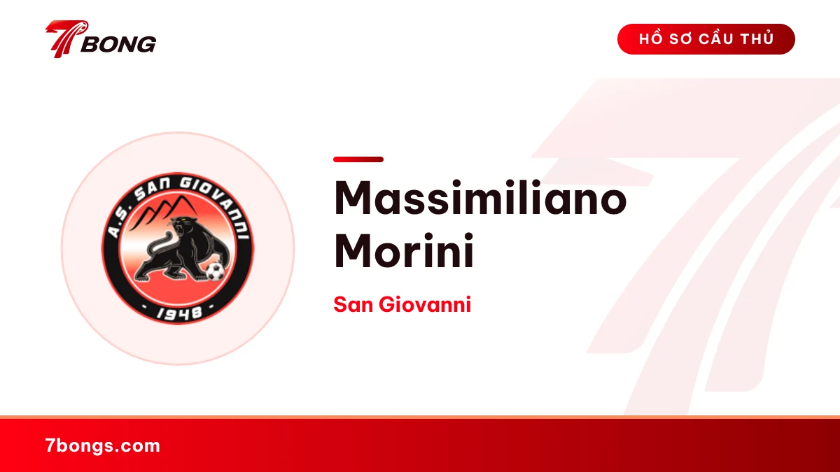 Massimiliano Morini — San Giovanni