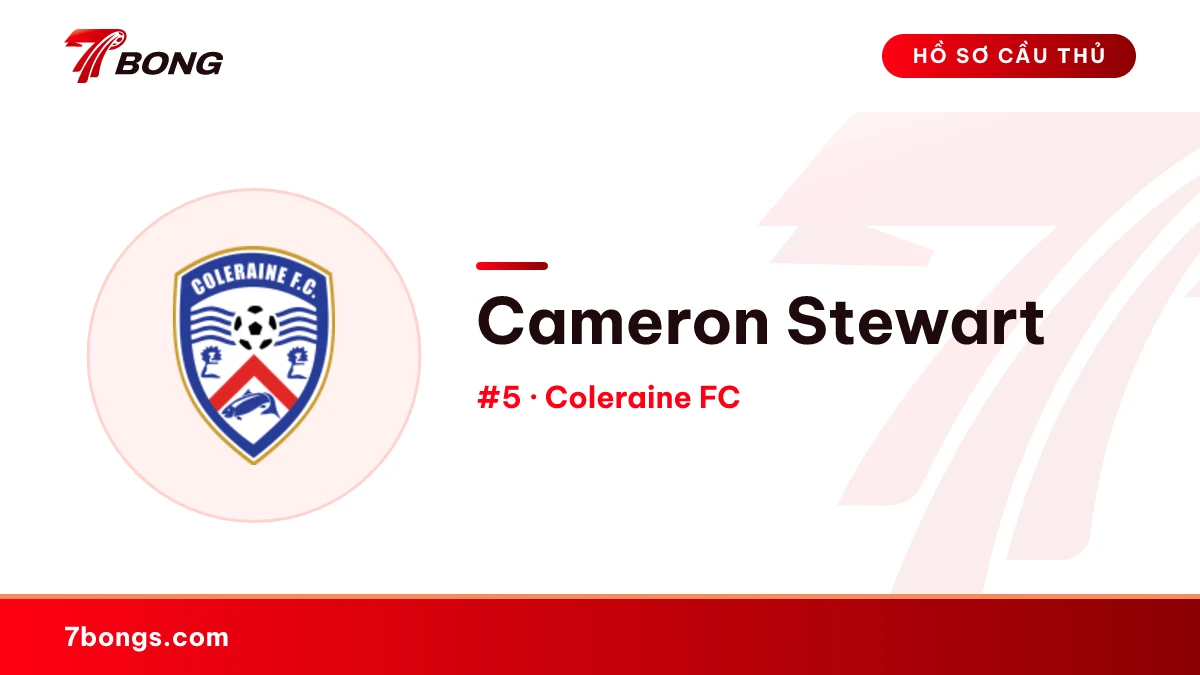 Cameron Stewart — Coleraine FC