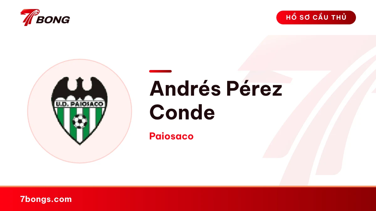 Andrés Pérez Conde — Paiosaco