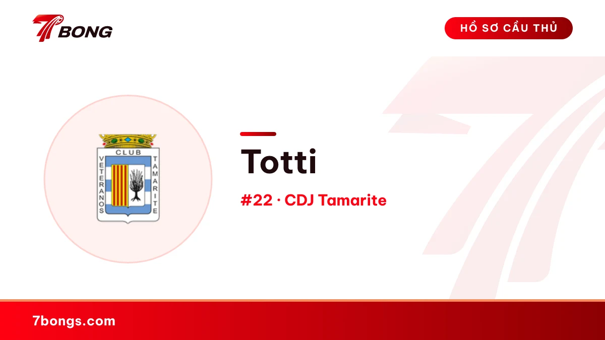 Totti — CDJ Tamarite