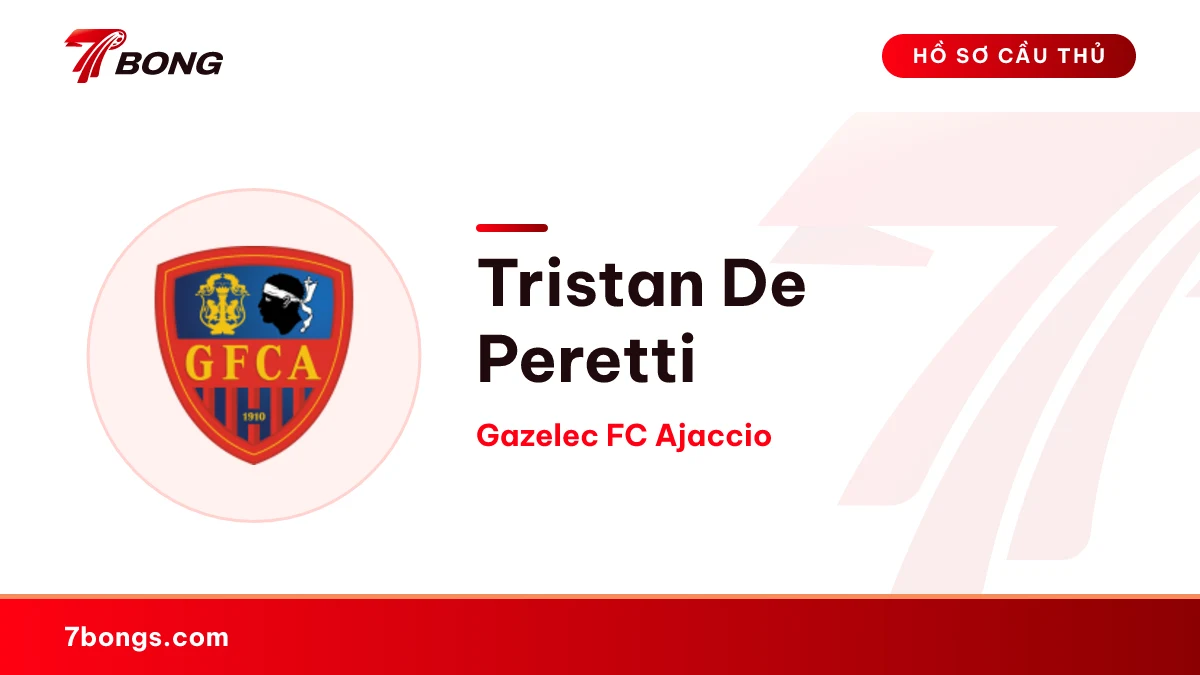 Tristan De Peretti — Gazelec FC Ajaccio