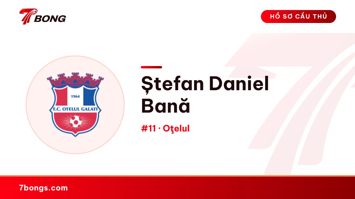 Ștefan Daniel Bană — Oţelul