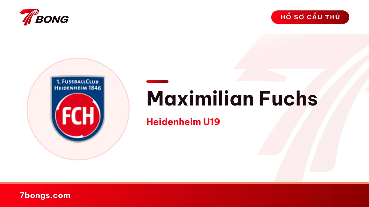 Maximilian Fuchs — Heidenheim U19