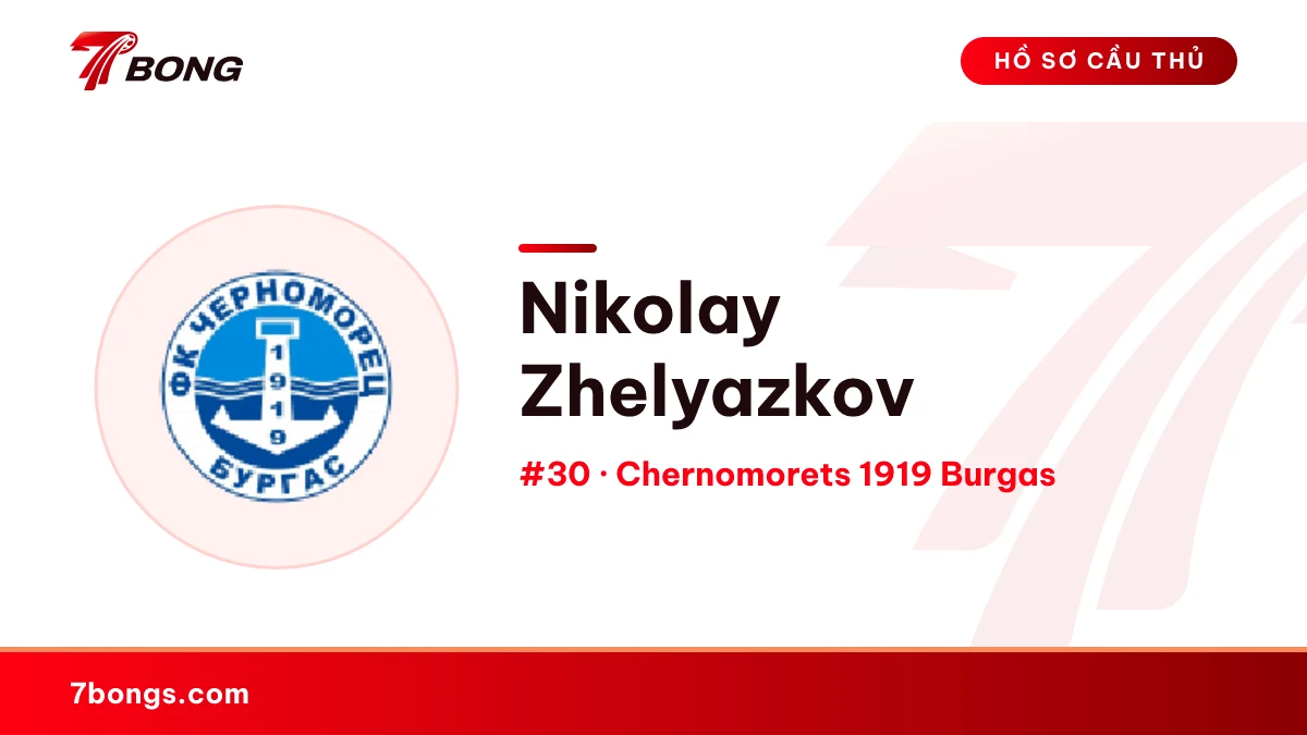 Nikolay Zhelyazkov — Chernomorets 1919 Burgas