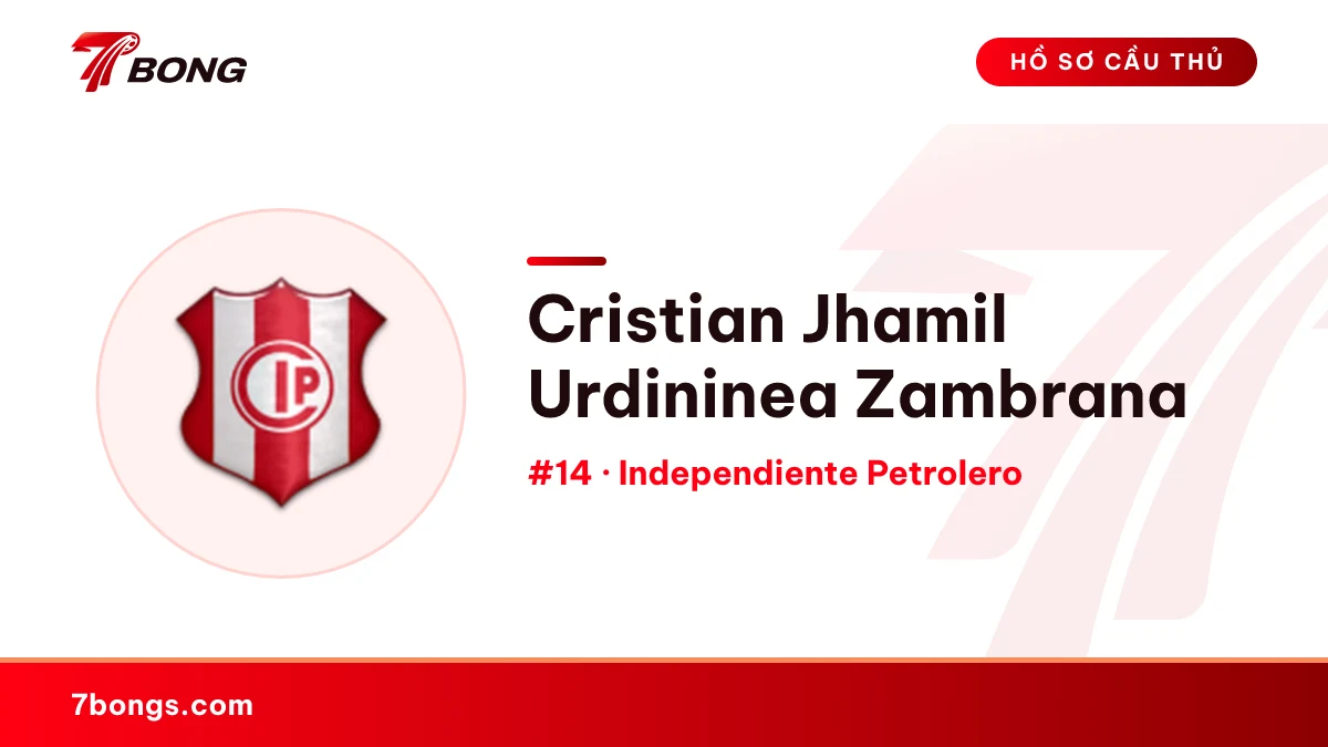 Cristian Jhamil Urdininea Zambrana — Independiente Petrolero