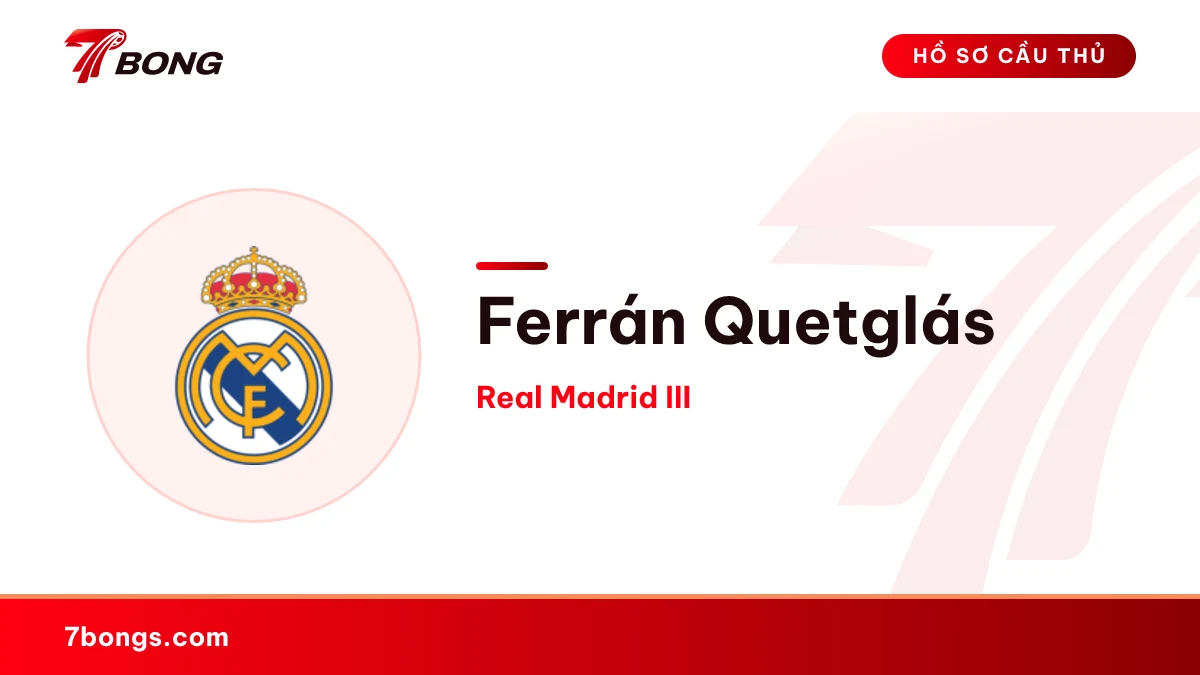 Ferrán Quetglás — Real Madrid III