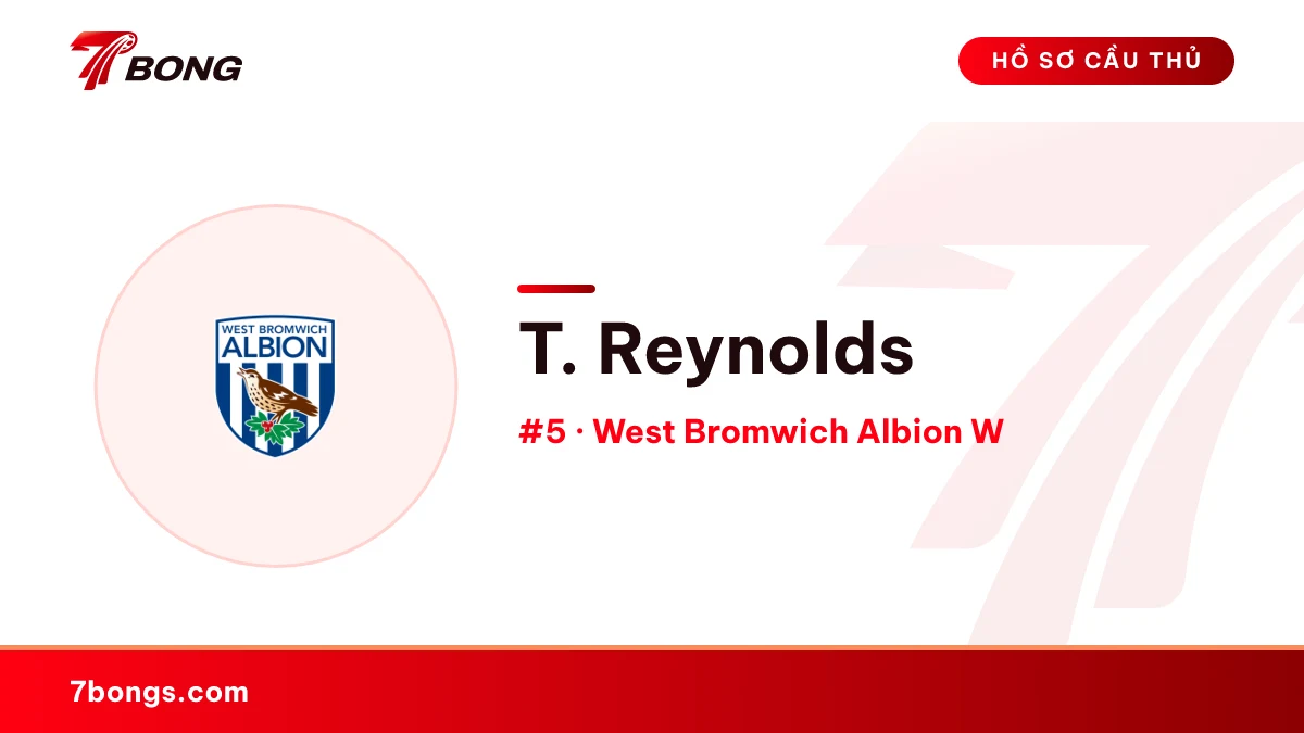 T. Reynolds — West Bromwich Albion W