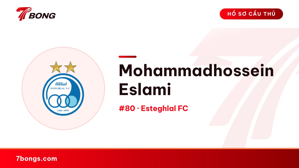 Mohammadhossein Eslami — Esteghlal FC