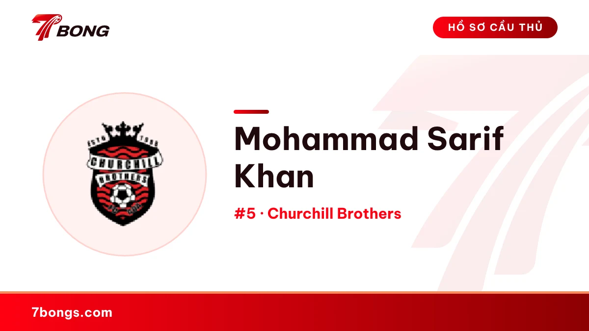 Mohammad Sarif Khan — Churchill Brothers