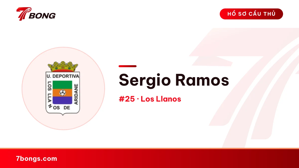 Sergio Ramos — Los Llanos