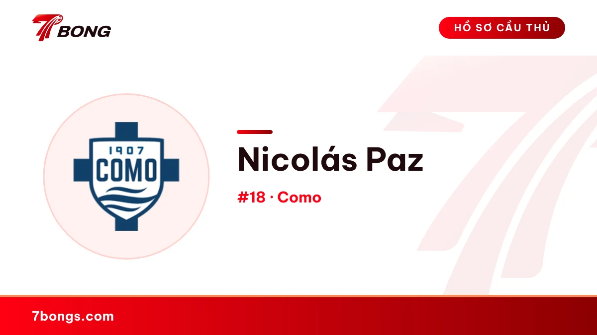 Nicolás Paz — Como