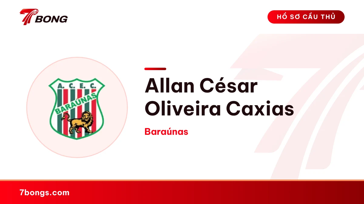 Allan César Oliveira Caxias — Baraúnas