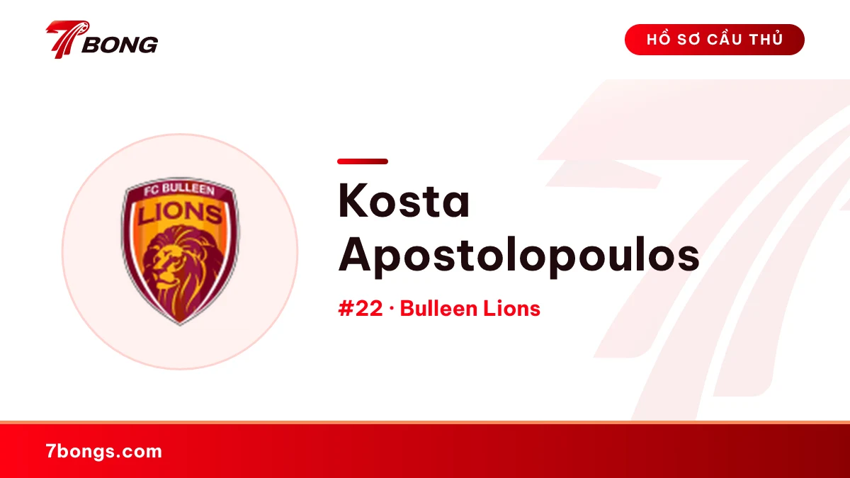 Kosta Apostolopoulos — Bulleen Lions