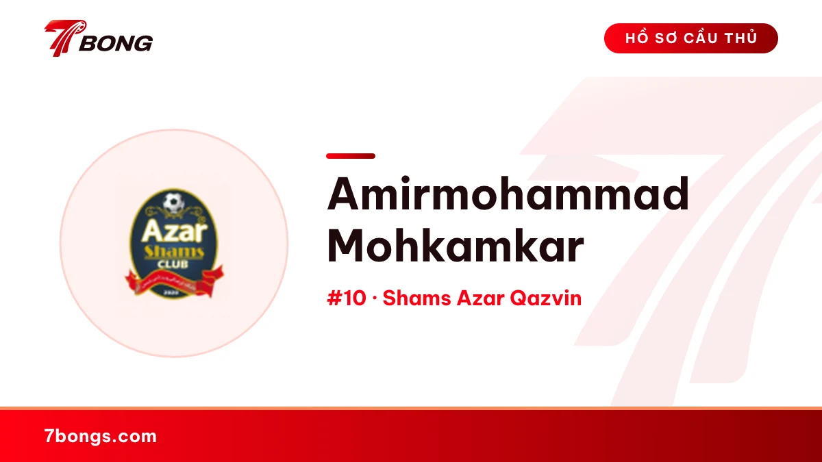 Amirmohammad Mohkamkar — Shams Azar Qazvin