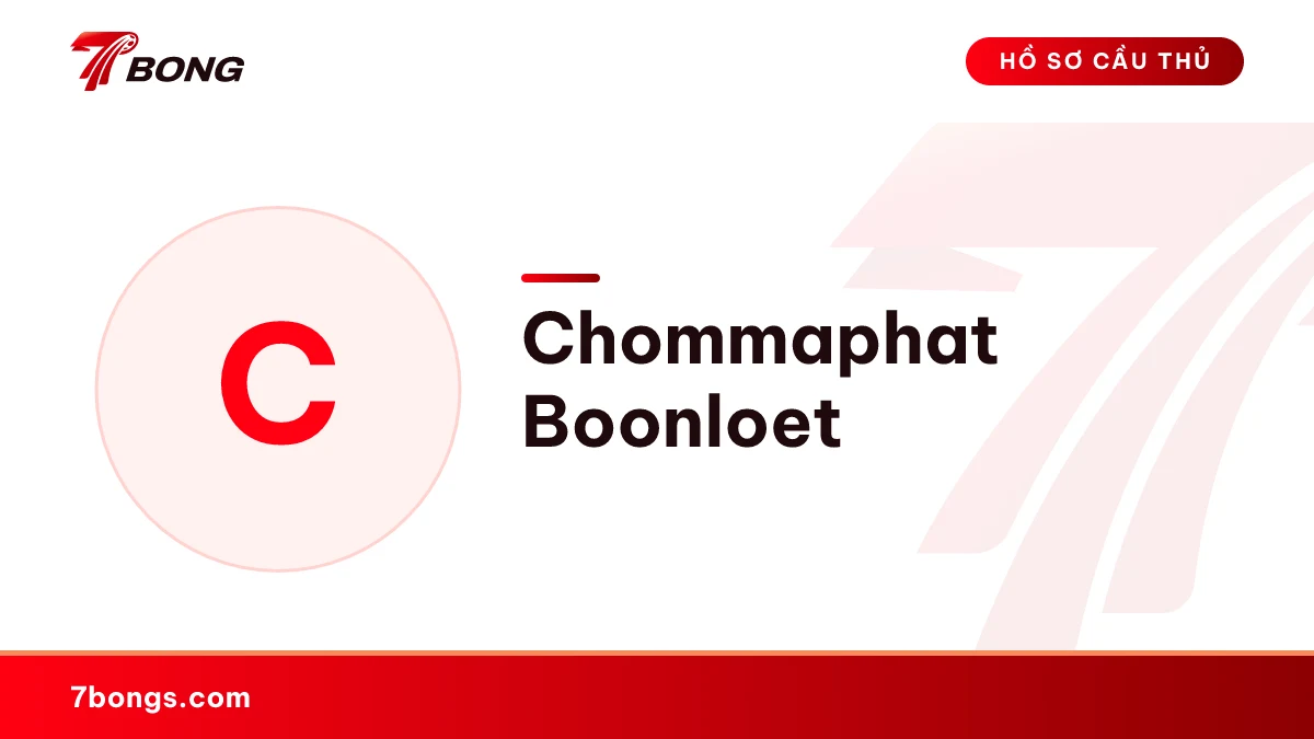 Chommaphat Boonloet