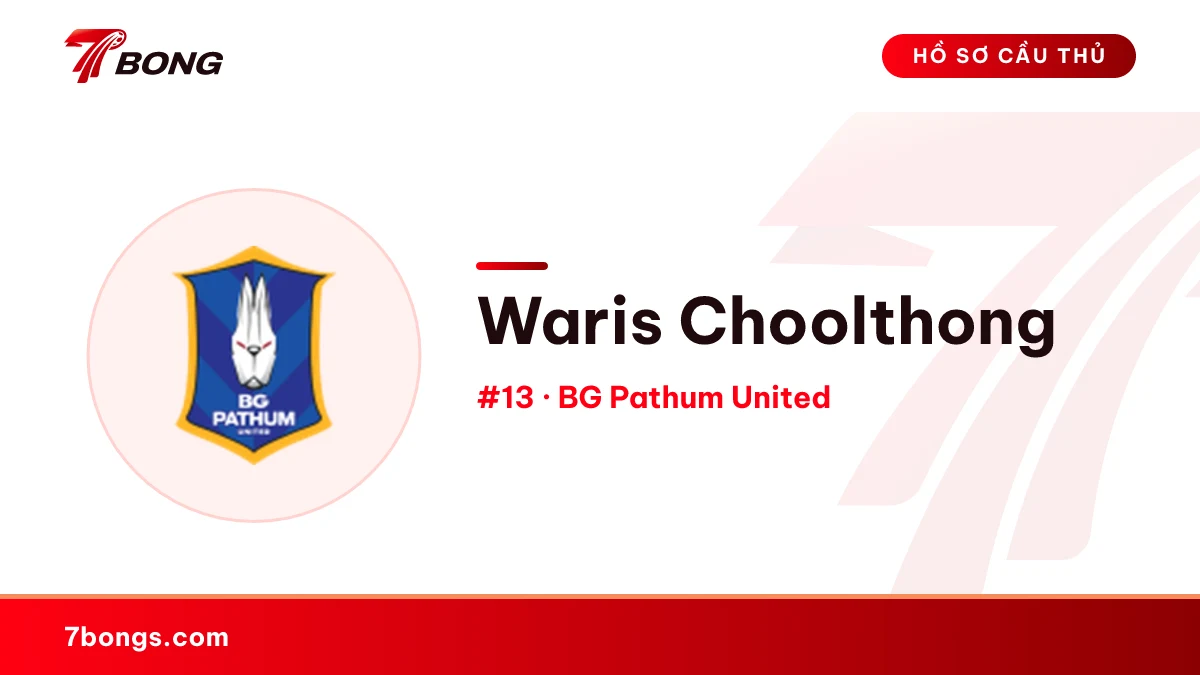 Waris Choolthong — BG Pathum United