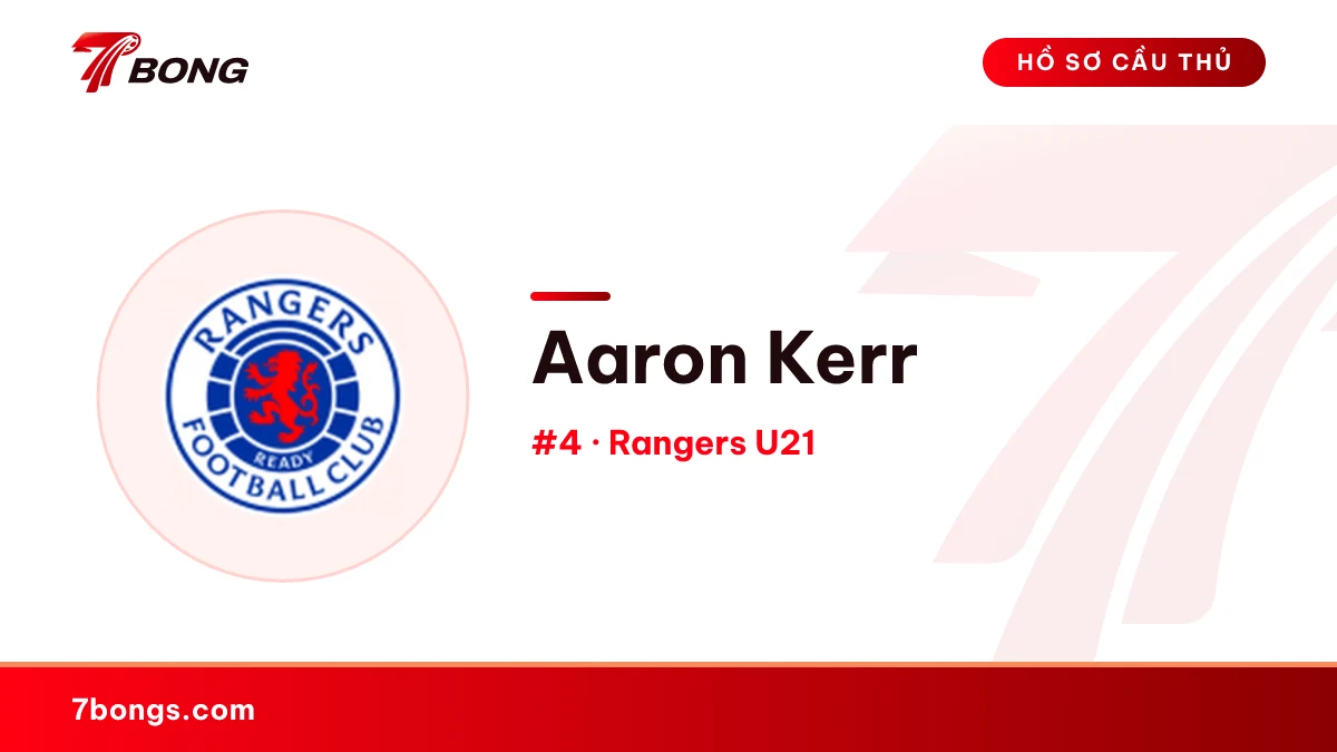 Aaron Kerr — Rangers U21