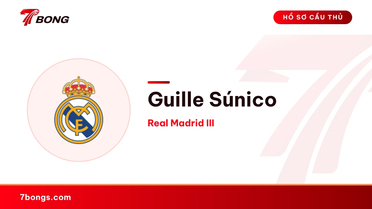 Guille Súnico — Real Madrid III