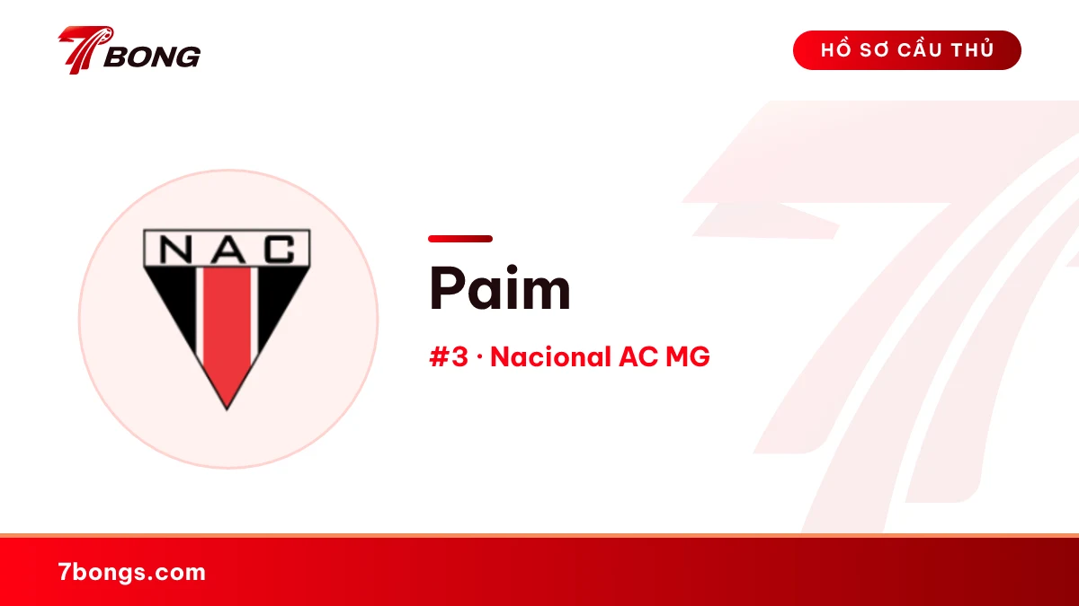 Paim — Nacional AC MG