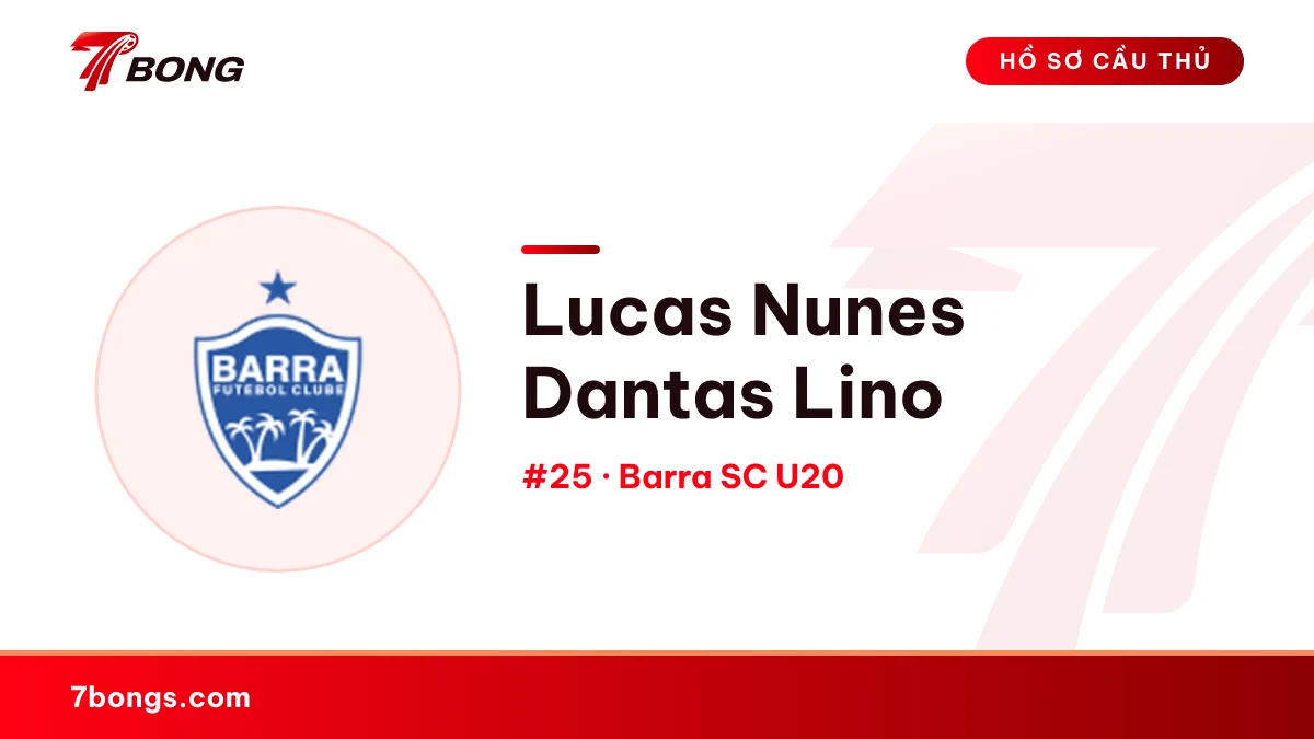 Lucas Nunes Dantas Lino — Barra SC U20