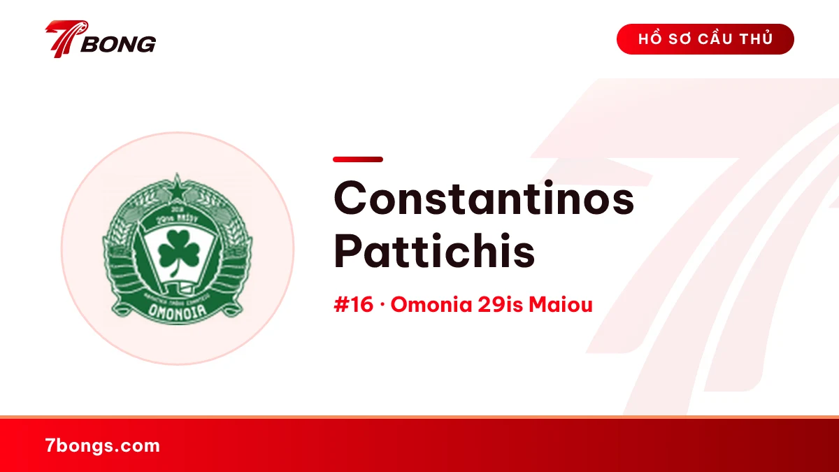 Constantinos Pattichis — Omonia 29is Maiou