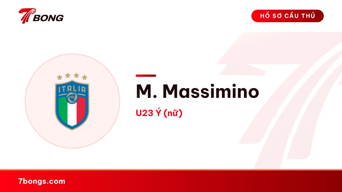 M. Massimino — U23 Ý (nữ)