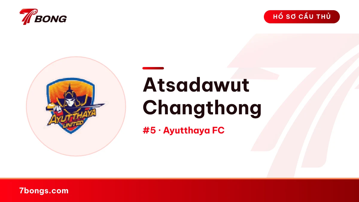 Atsadawut  Changthong — Ayutthaya FC