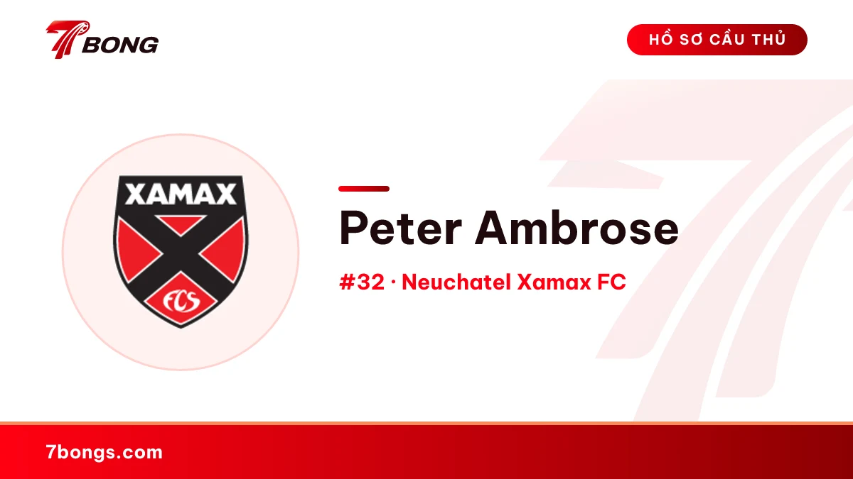 Peter Ambrose — Neuchatel Xamax FC