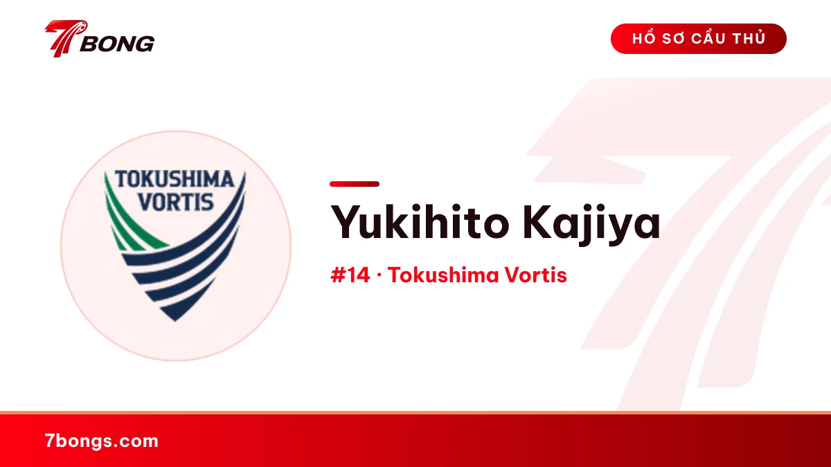 Yukihito Kajiya — Tokushima Vortis