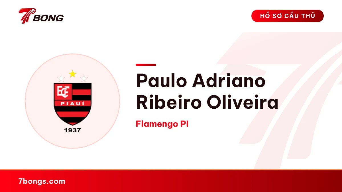 Paulo Adriano Ribeiro Oliveira — Flamengo PI
