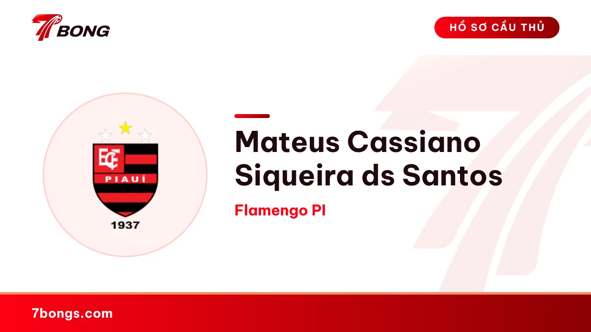 Mateus Cassiano Siqueira ds Santos — Flamengo PI