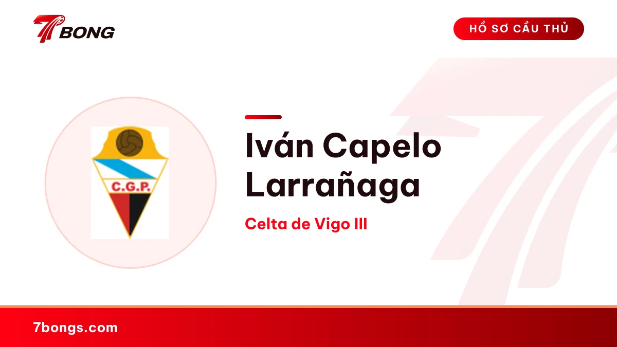 Iván Capelo Larrañaga — Celta de Vigo III