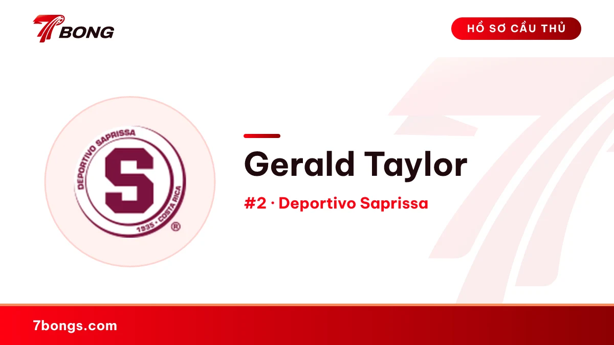 Gerald Taylor — Deportivo Saprissa