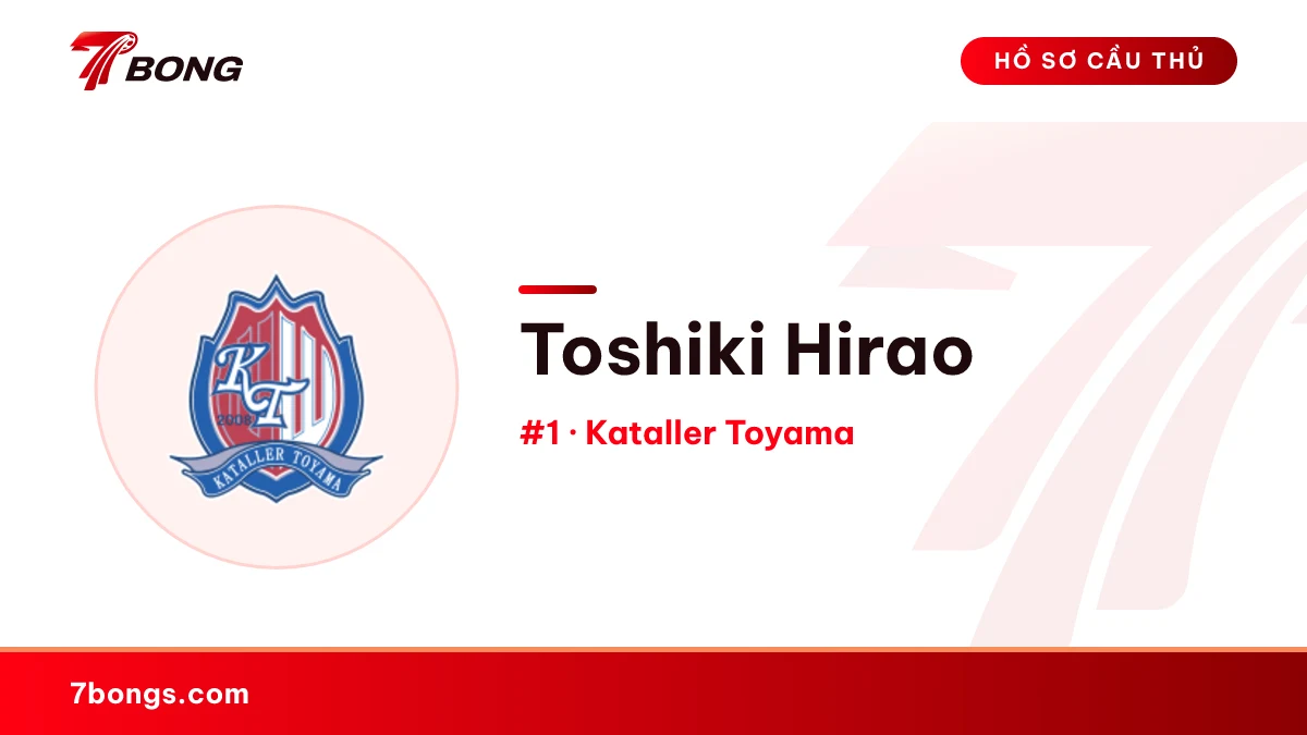 Toshiki Hirao — Kataller Toyama