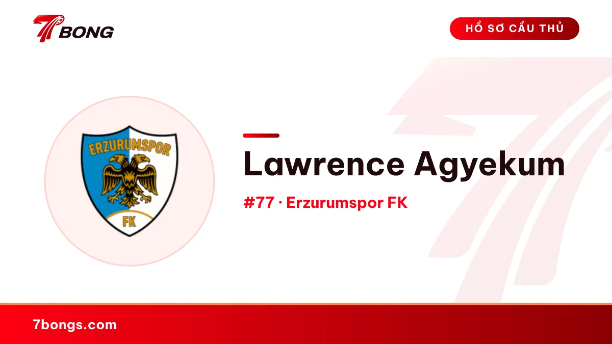 Lawrence Agyekum — Erzurumspor FK