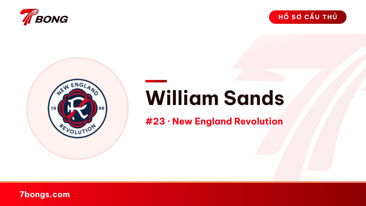 William Sands — New England Revolution