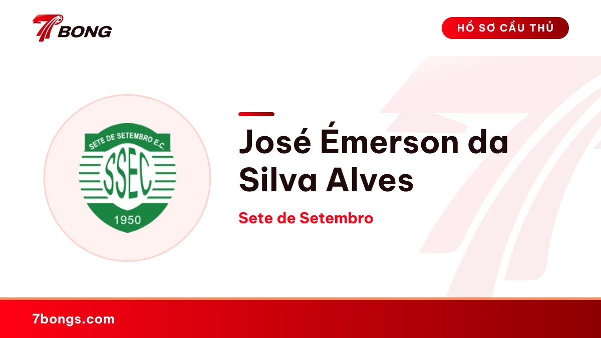 José Émerson da Silva Alves — Sete de Setembro