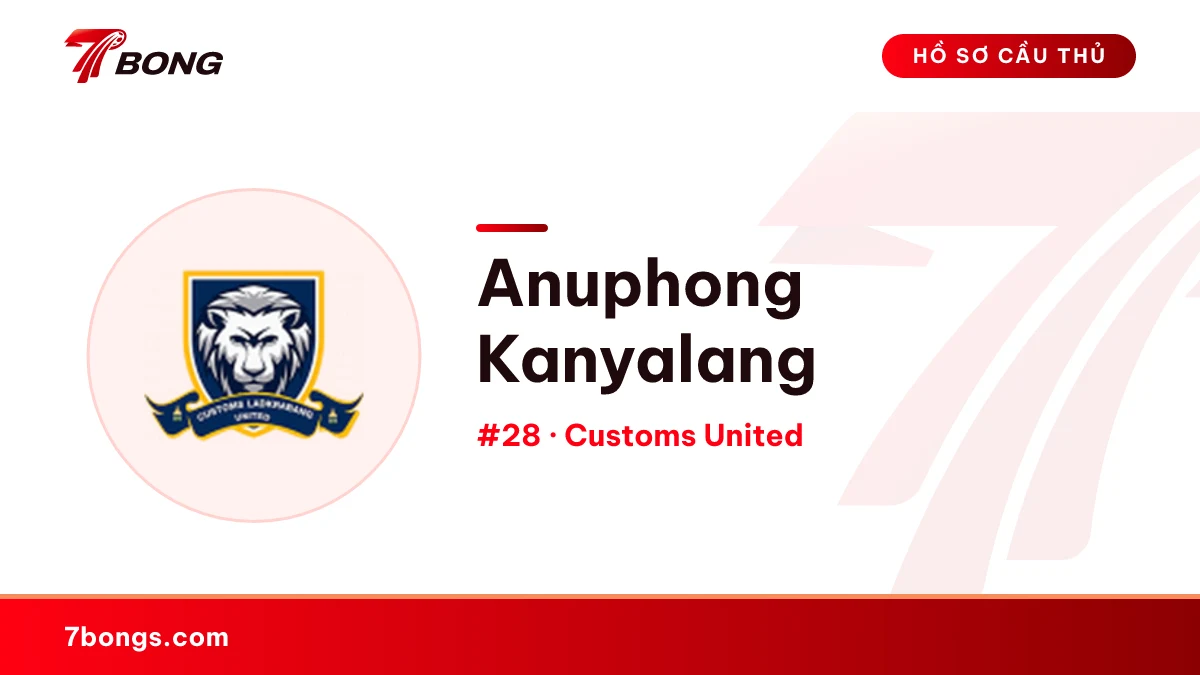 Anuphong Kanyalang — Customs United