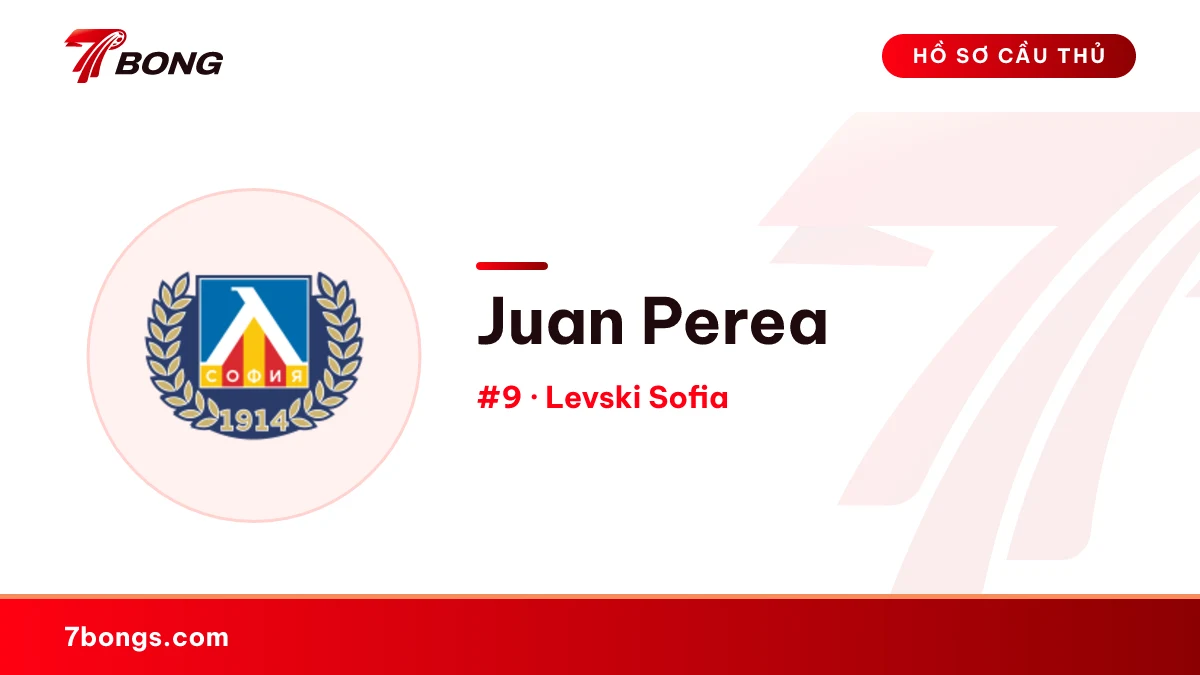 Juan Perea — Levski Sofia