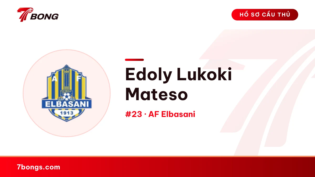 Edoly Lukoki Mateso — AF Elbasani