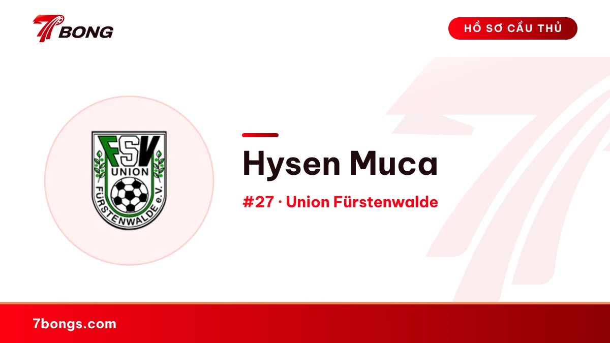Hysen Muca — Union Fürstenwalde