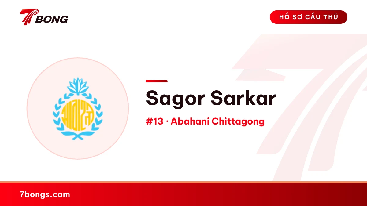 Sagor Sarkar — Abahani Chittagong